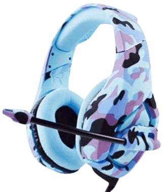 אוזניות גיימינג חוטיות מבית Onikuma דגם K1B - צבע כחול