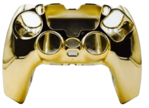 כיסוי קשיח לשלט Sony Playstation 5 בצבע זהב
