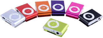 נגן MP3 במגוון צבעים