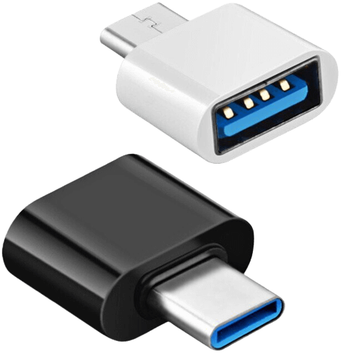 חבילה של 10 יחידות של מתאם OTG מחיבור Type-C לכניסת USB
