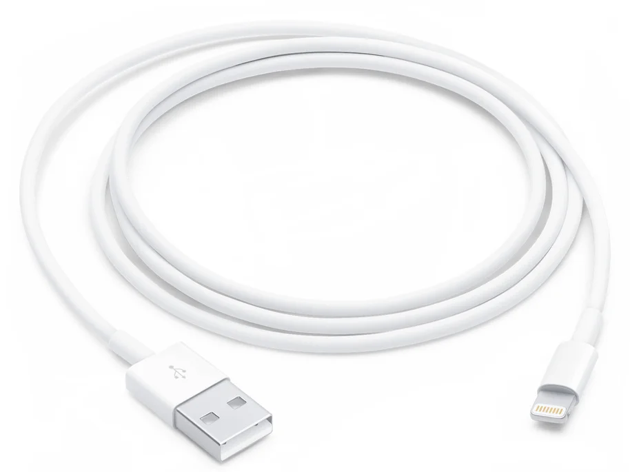 כבל USB Lightning באורך 1 מטר מבית Apple