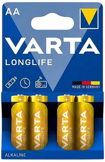 מארז 4 סוללות Varta AA