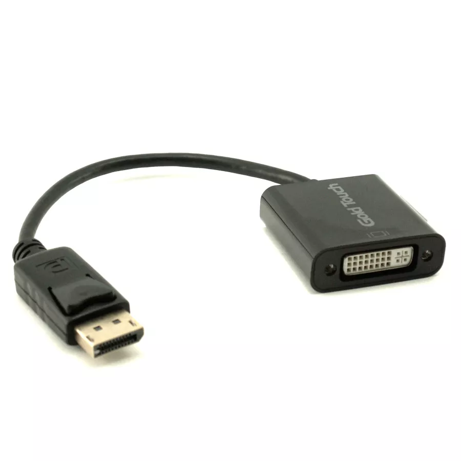 מתאם מחיבור Display Port לכניסת DVI מבית GoldTouch