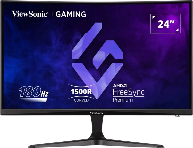 מסך מחשב קעור לגיימינג ‏24 ‏אינץ' FullHD דגם VX2418C מבית Viewsonic