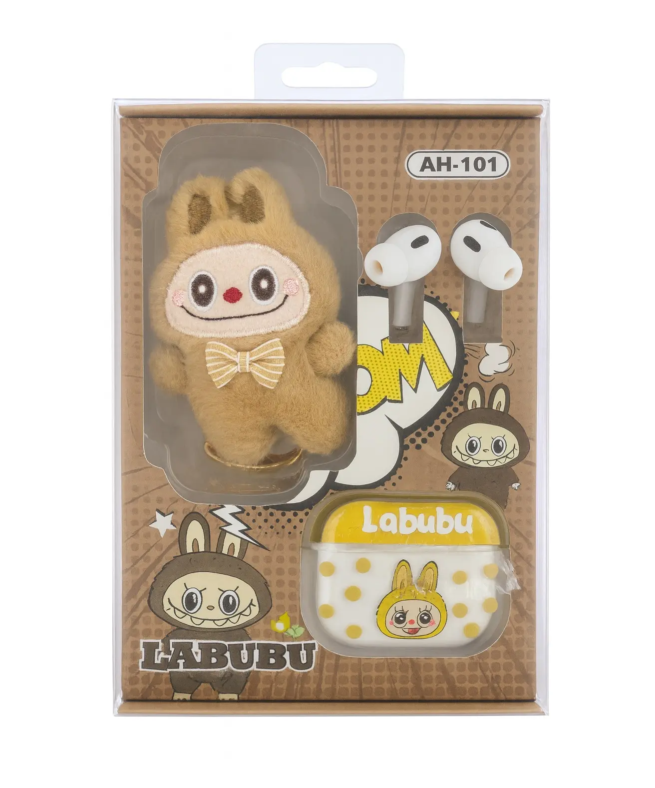 אוזניות TWS ילדים בצורת לאבובו דגם AH-101