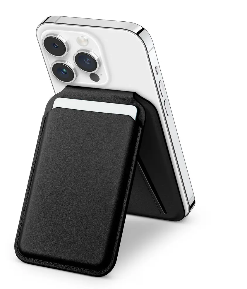 ארנק כרטיסים נשלף Magsafe עם מעמד