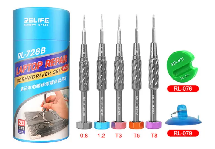 סט 5 מברגים דגם RL-728B