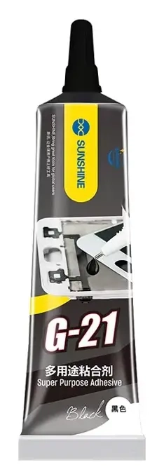 דבק שחור למסכים ומסגרות דגם SUNSHINE G-21